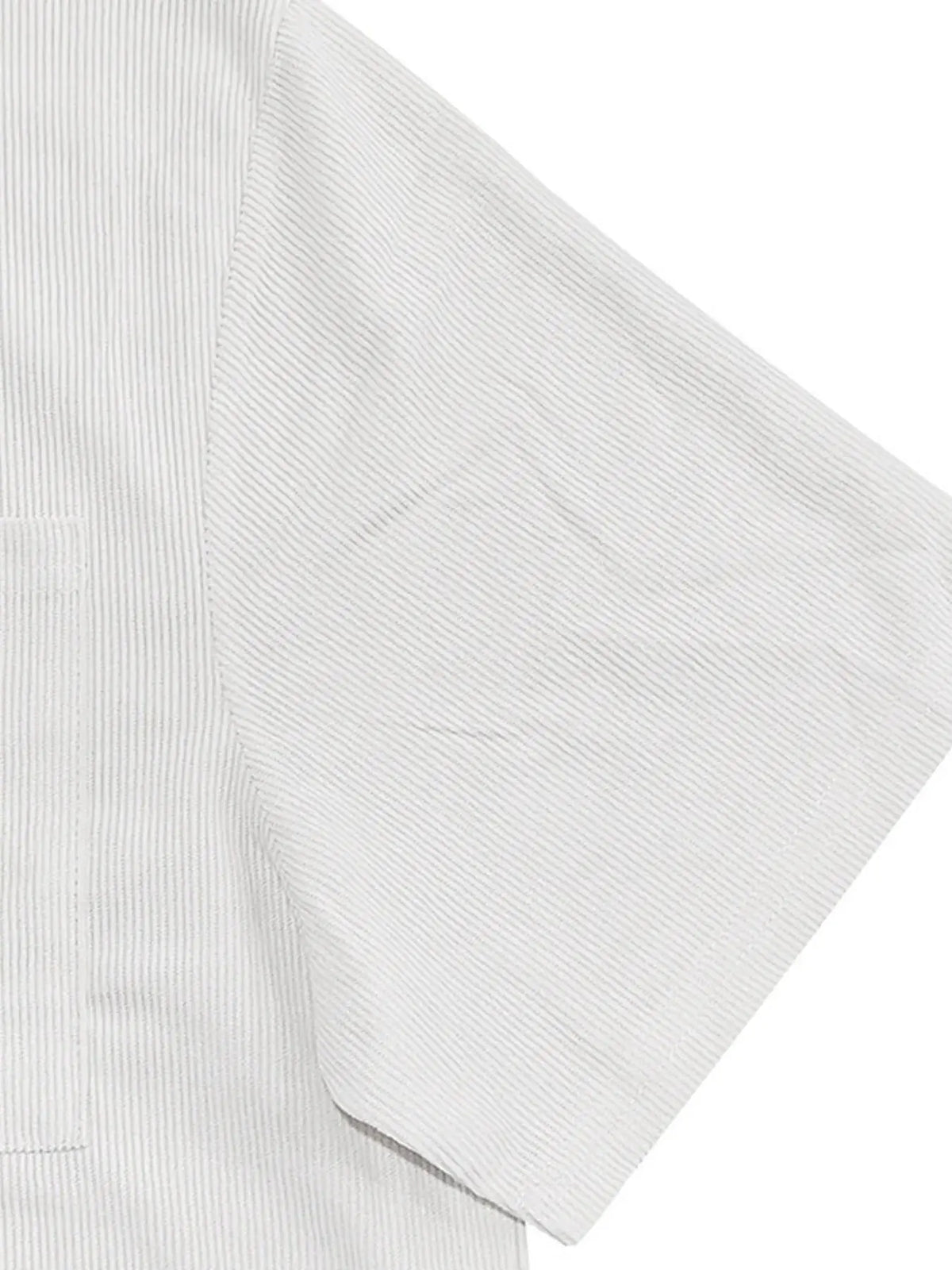 Men's Full Size Button Up Top and Shorts Set Plus Size by Trendsi
