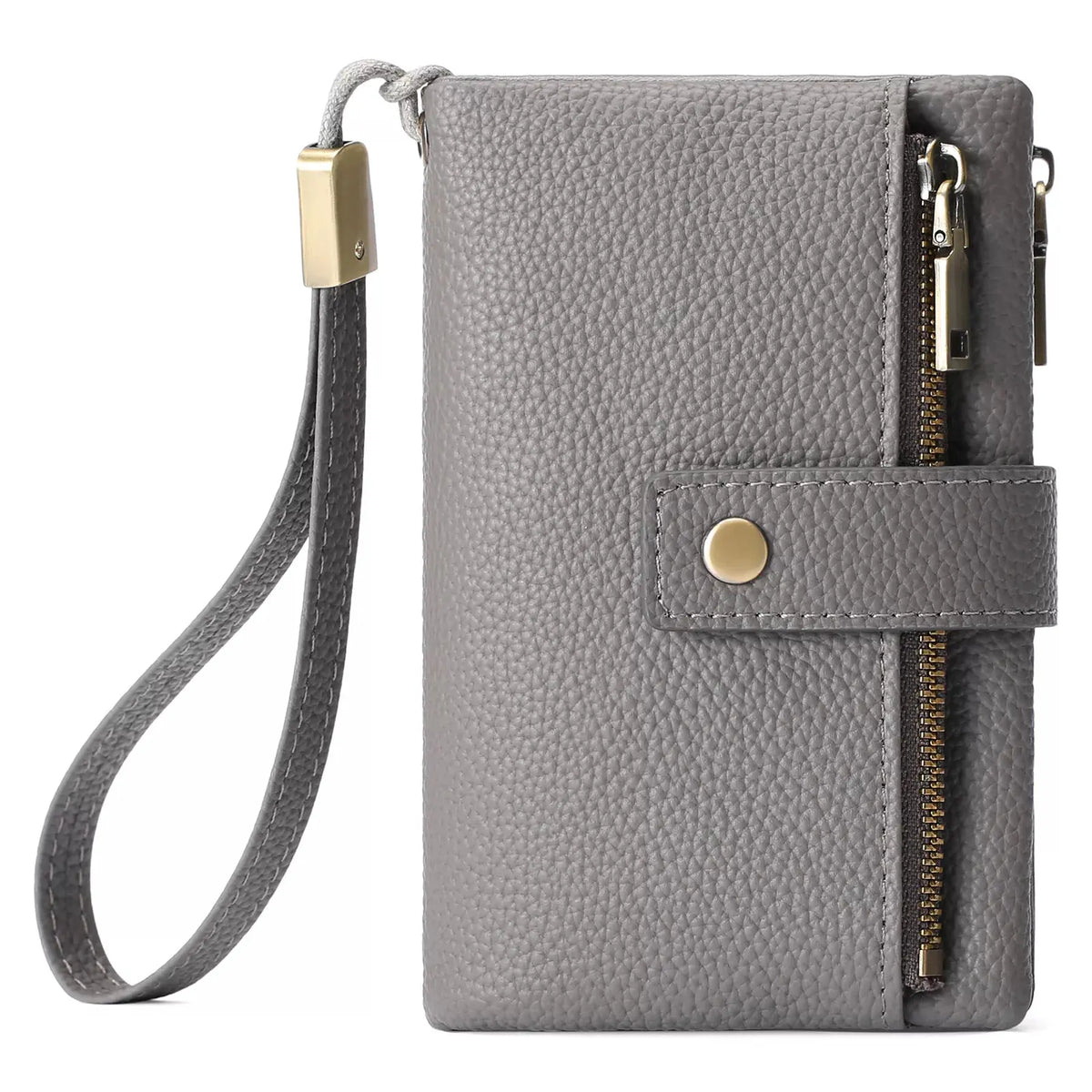 Solid Color Leather Wallet by Partner Label