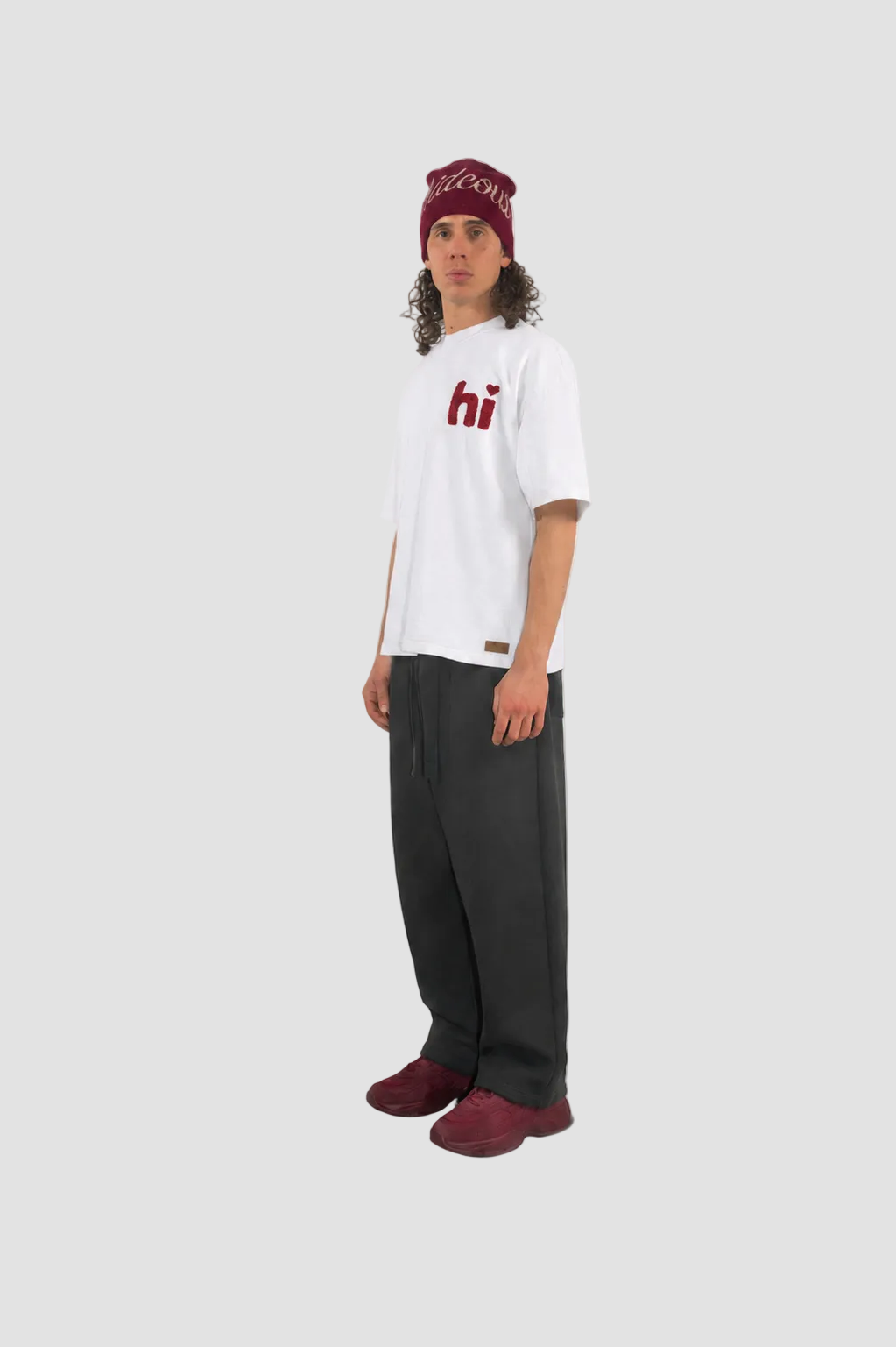 Hi Heart Chenille T-Shirt by Hideout