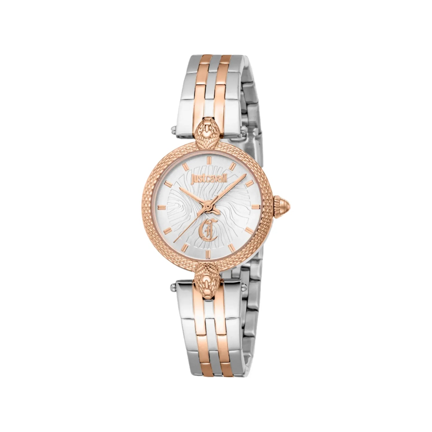 Just Cavalli Women's Two-Tone Watch, Silver Dial | Jc1l330m0085 by JUST CAVALLI