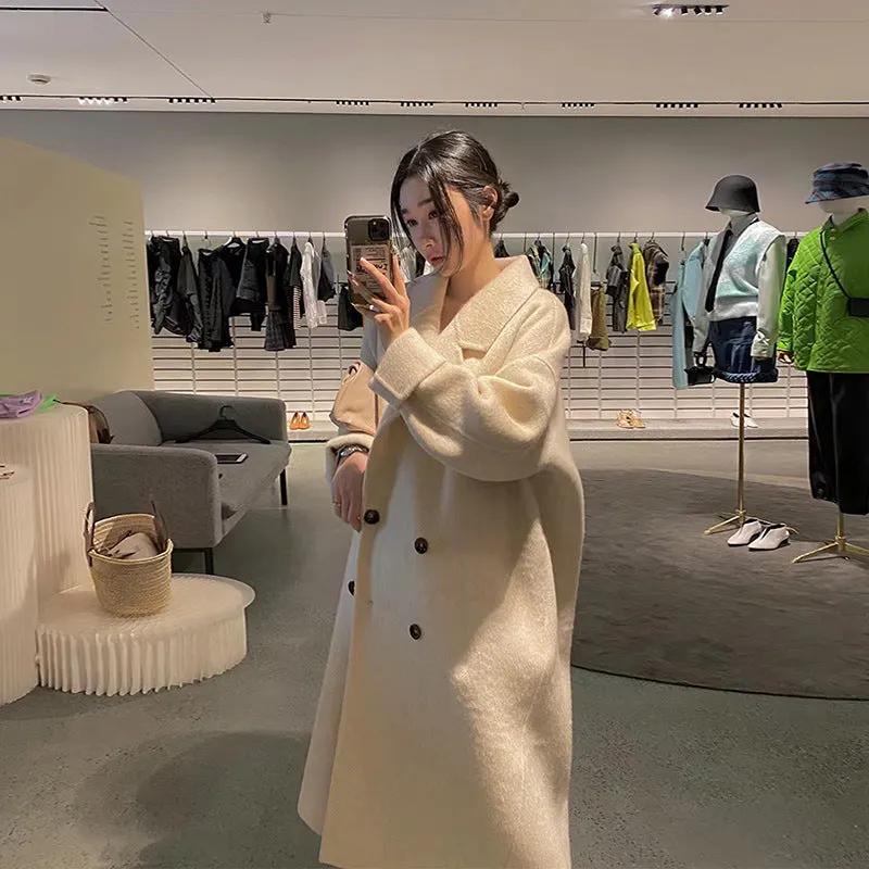 Small High-grade Woolen Coat For Women by Maiden-Art