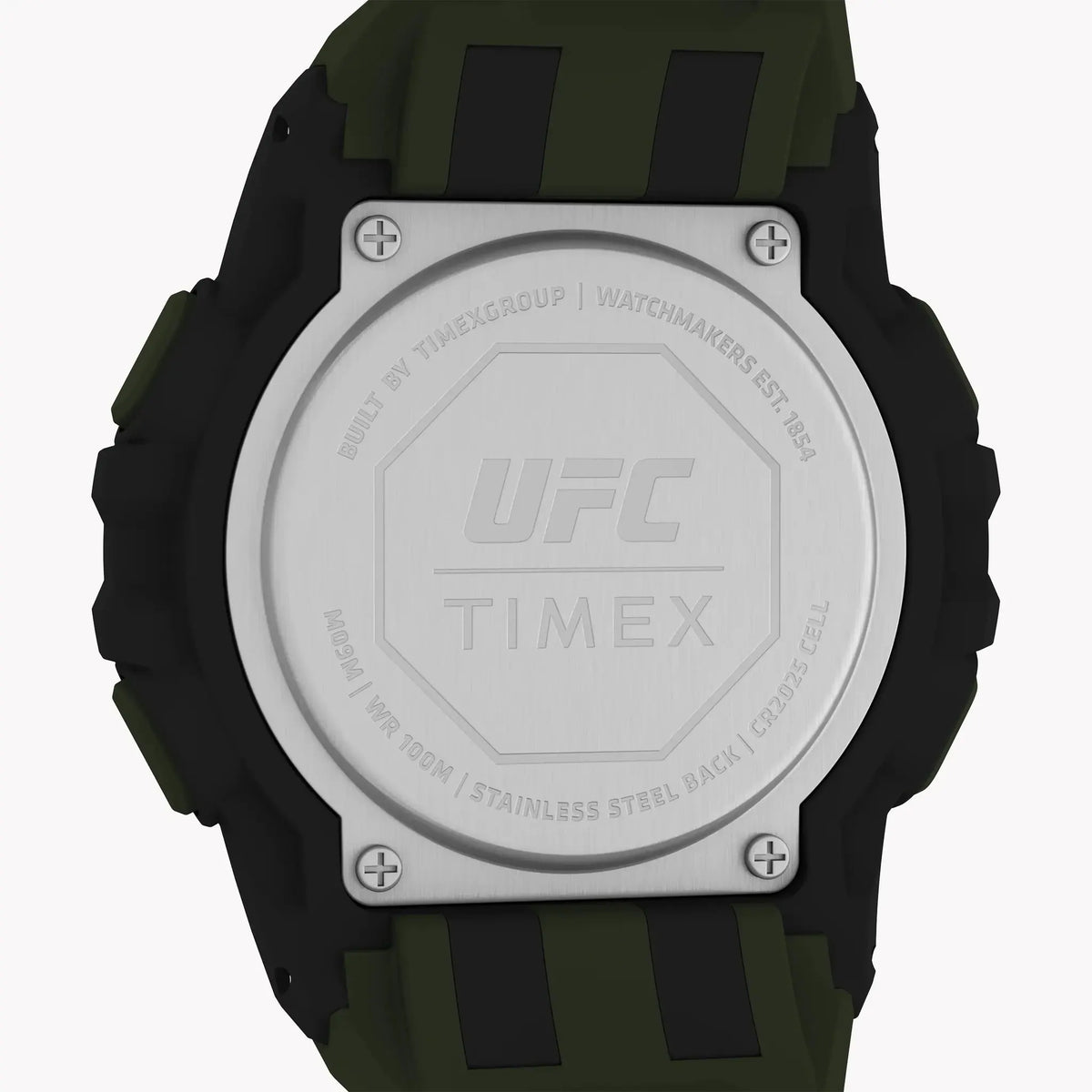 Timex Men's Black Resin Watch, Green Band | T5k836 by TIMEX