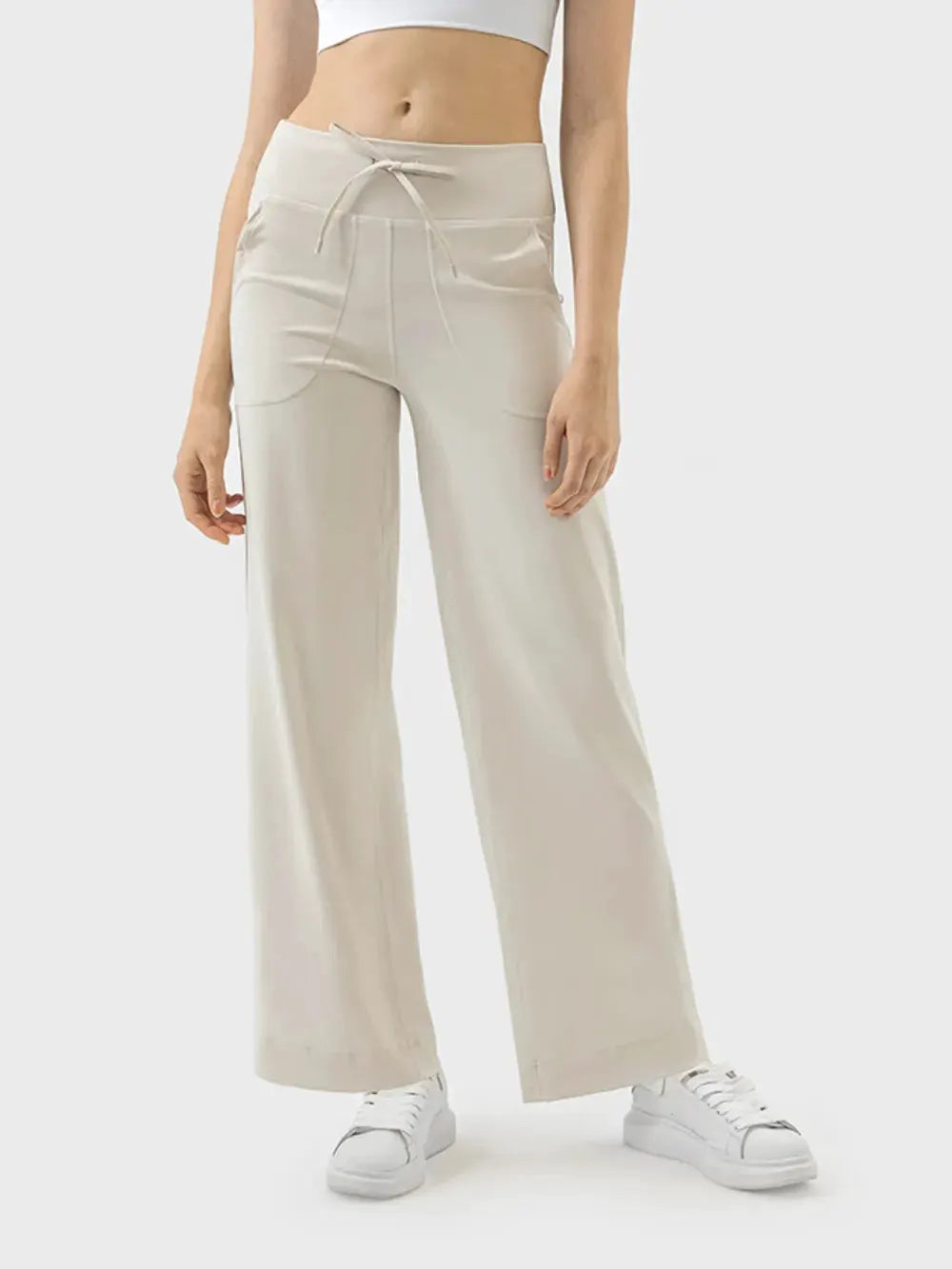 Millennia Drawstring Active Pants with Pockets by Millennia
