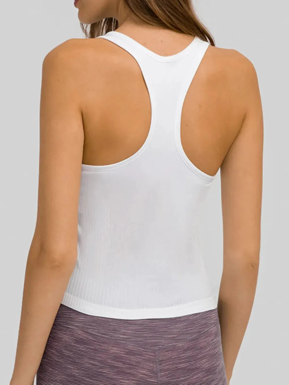 Millennia Round Neck Racerback Active Tank by Millennia