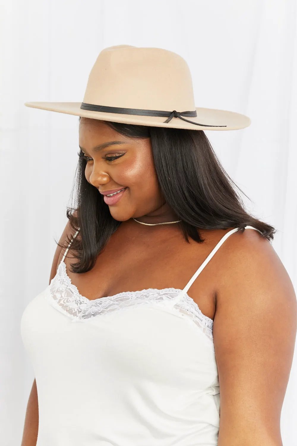 Fame Make It Work Fedora Hat by Fame