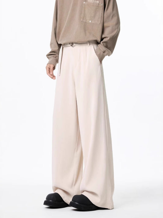 Men's Plus Size Wide Leg Casual Pants by Partner Label