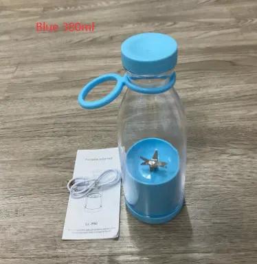 350ML Electric Juicer Blender Mixer USB Rechargeable Machine Household Portable Blender Maker Cup Kitchen Tool Kit by Maiden-Art