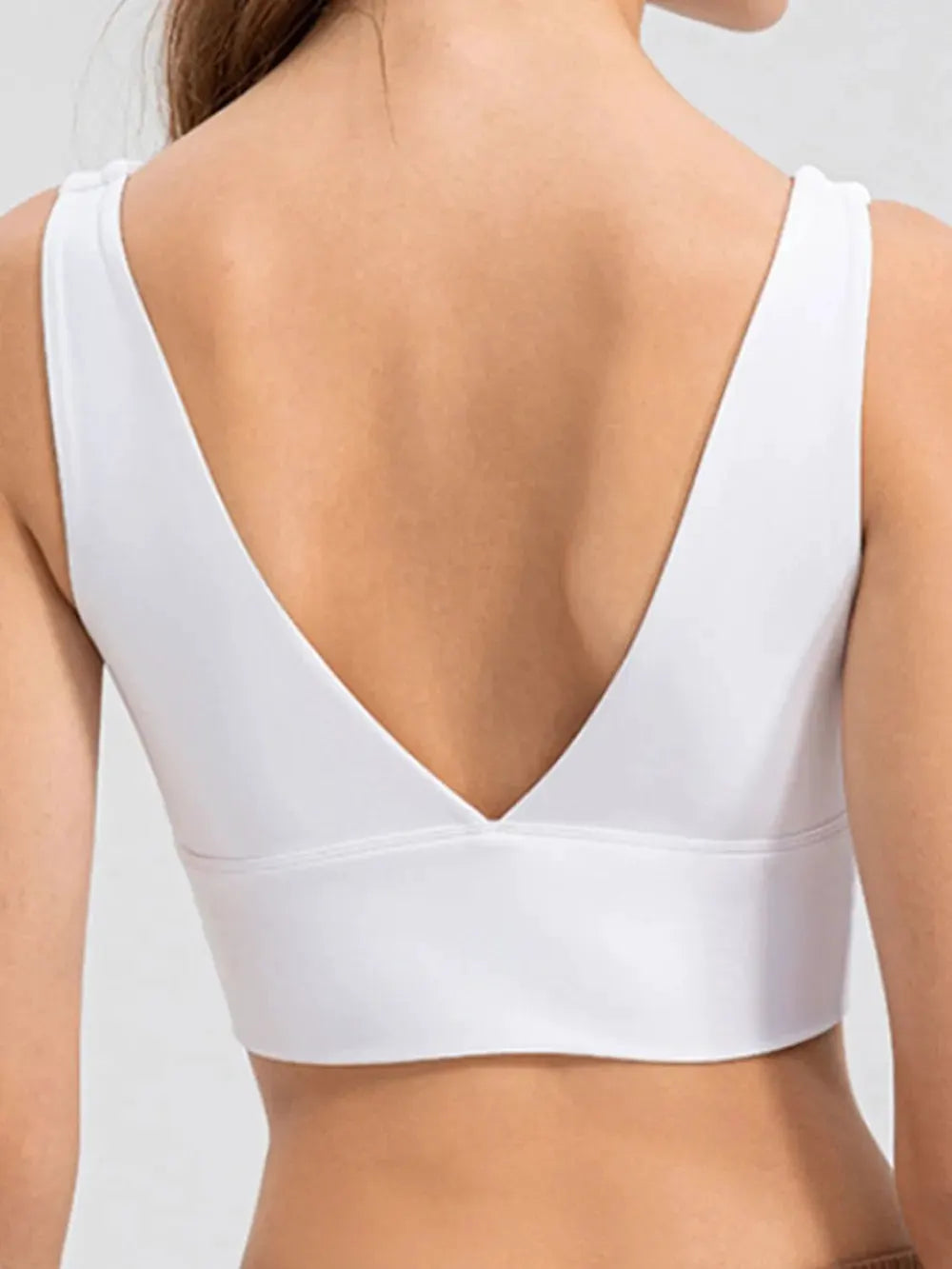 Scoop Neck Wide Strap Active Tank by Partner Label