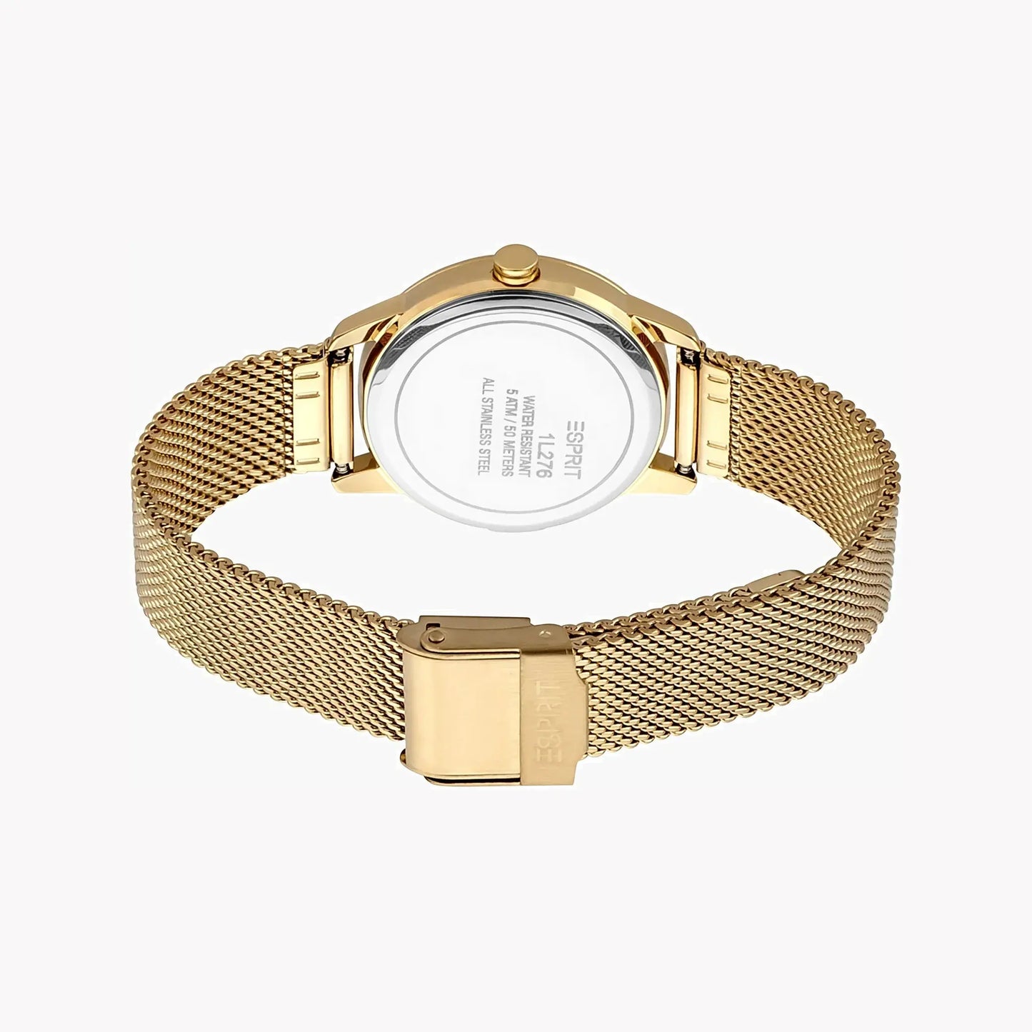 Esprit Women's Gold Stainless Steel Watch, Champagne Dial | Es1l057m0045 by ESPRIT