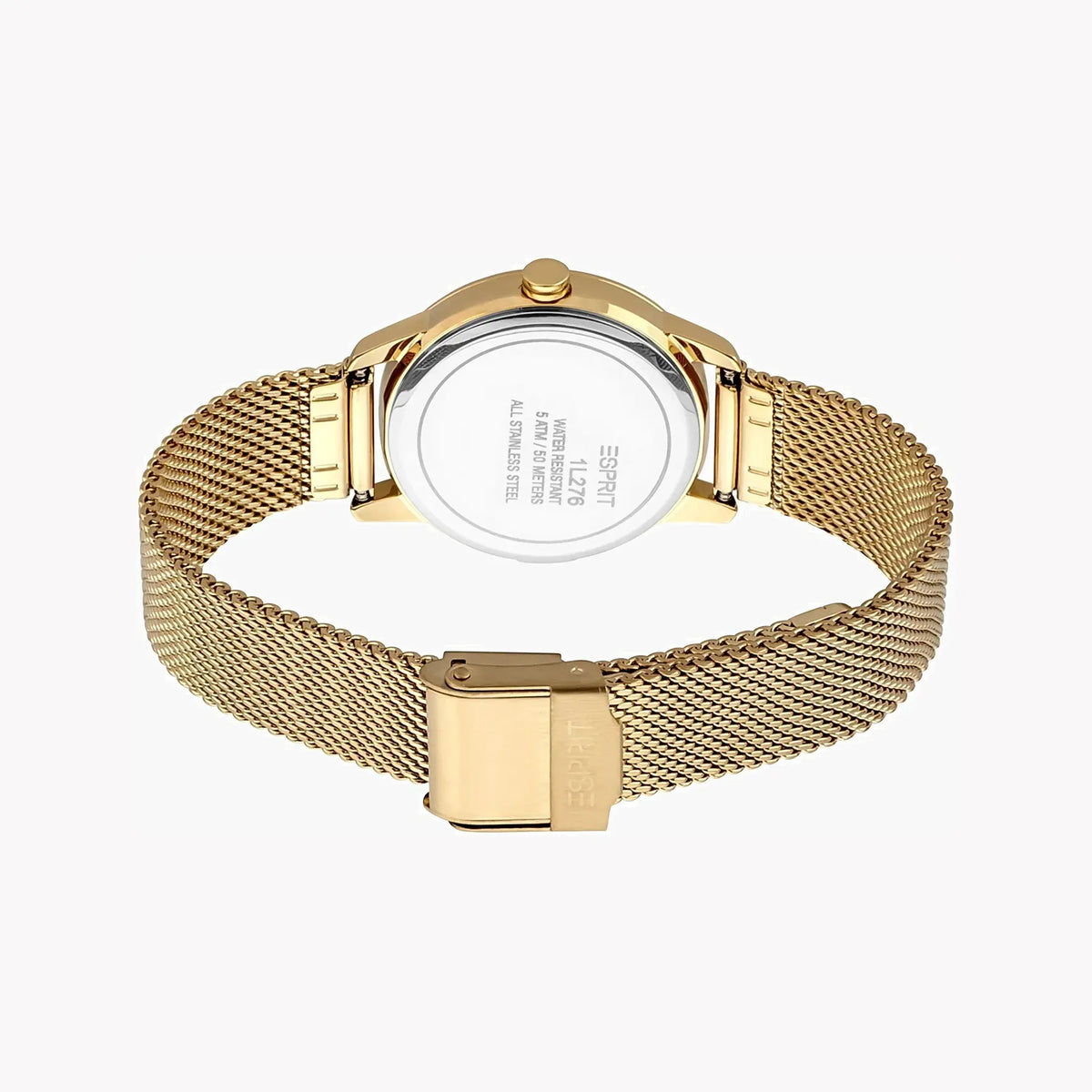 Esprit Women's Gold Stainless Steel Watch, Champagne Dial | Es1l057m0045 by ESPRIT