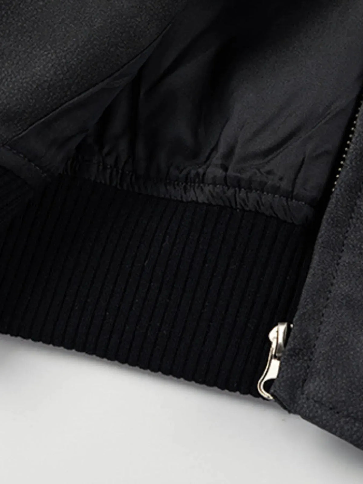 Men's Zip Up Letter Graphic Bomber Jacket by Partner Label