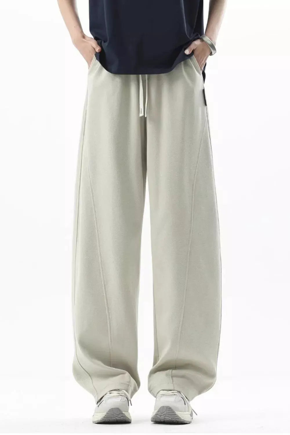 Men's Plus Size Casual Loose Fit Sweatpants by Partner Label