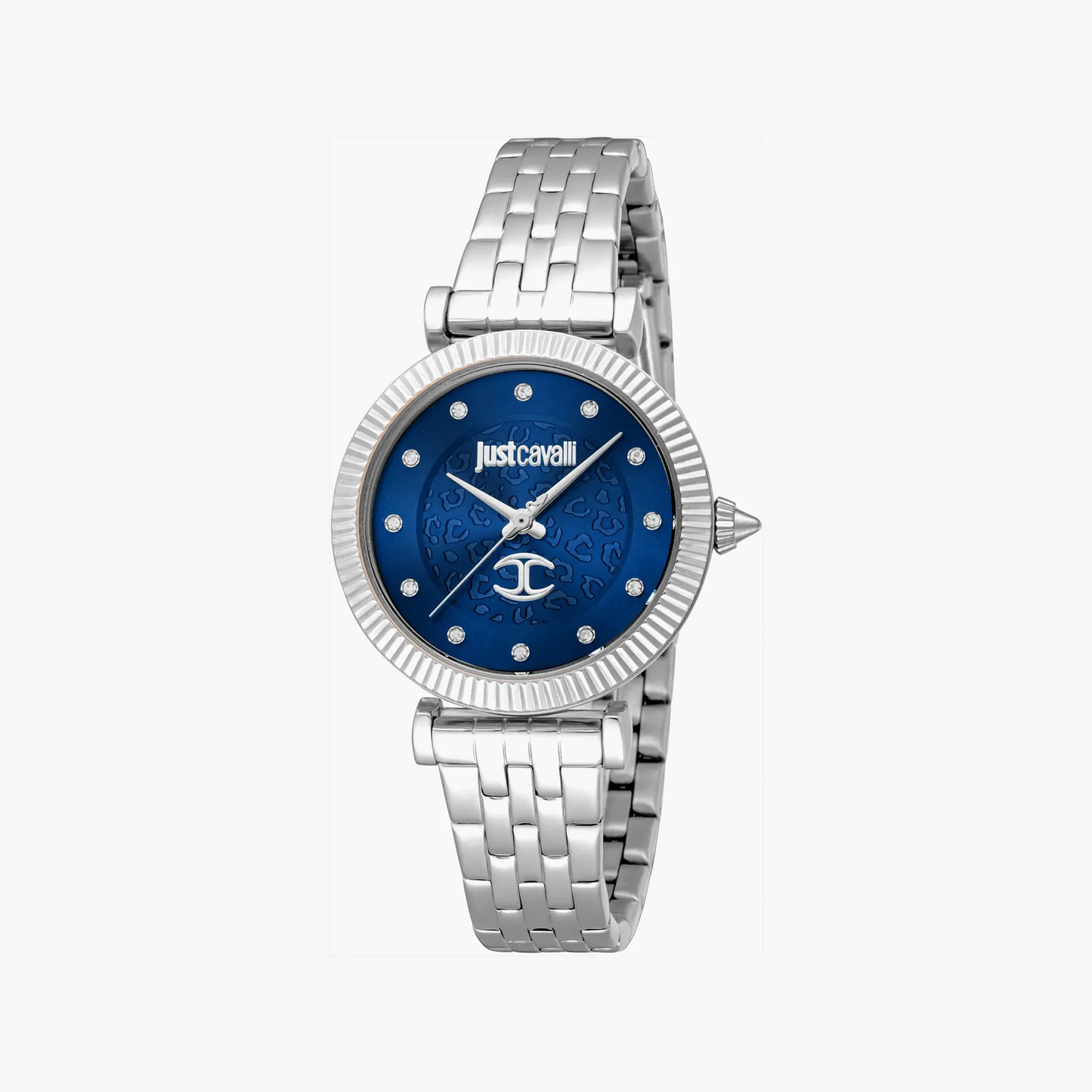 Just Cavalli Men's Stainless Steel Watch, Dark Blue Dial | Jc1l266m0015 by JUST CAVALLI