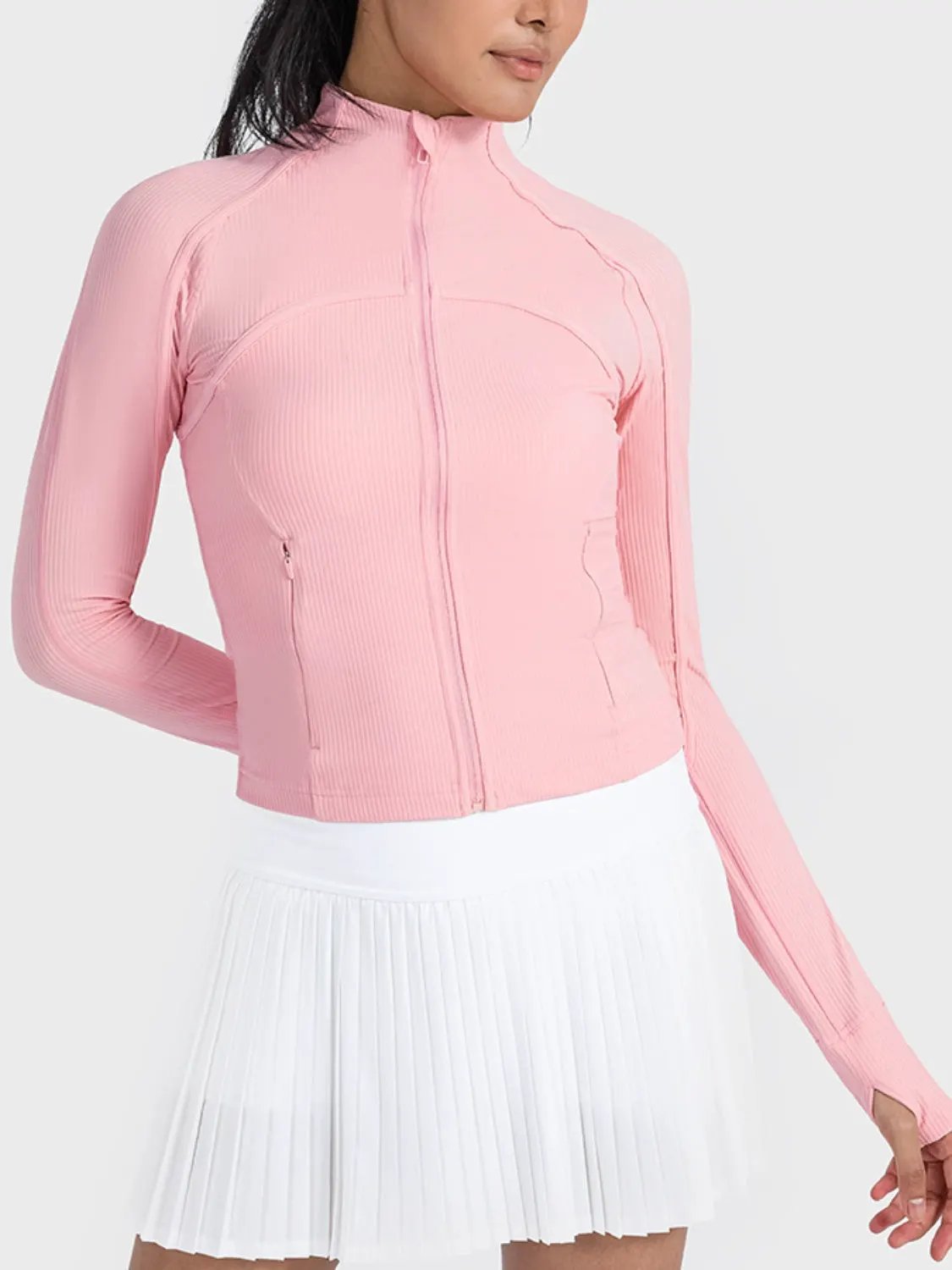 Millennia Zip-Up Long Sleeve Sports Jacket by Millennia