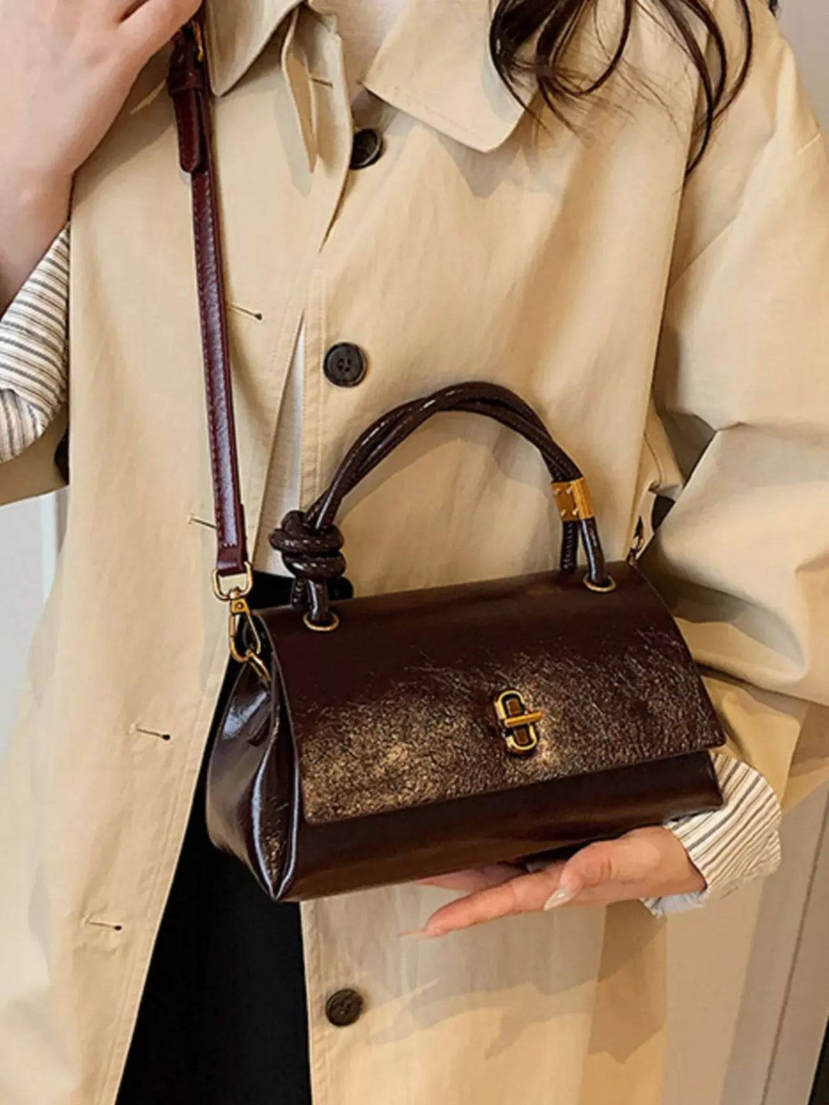 Top Handle Crossbody Bag by Partner Label