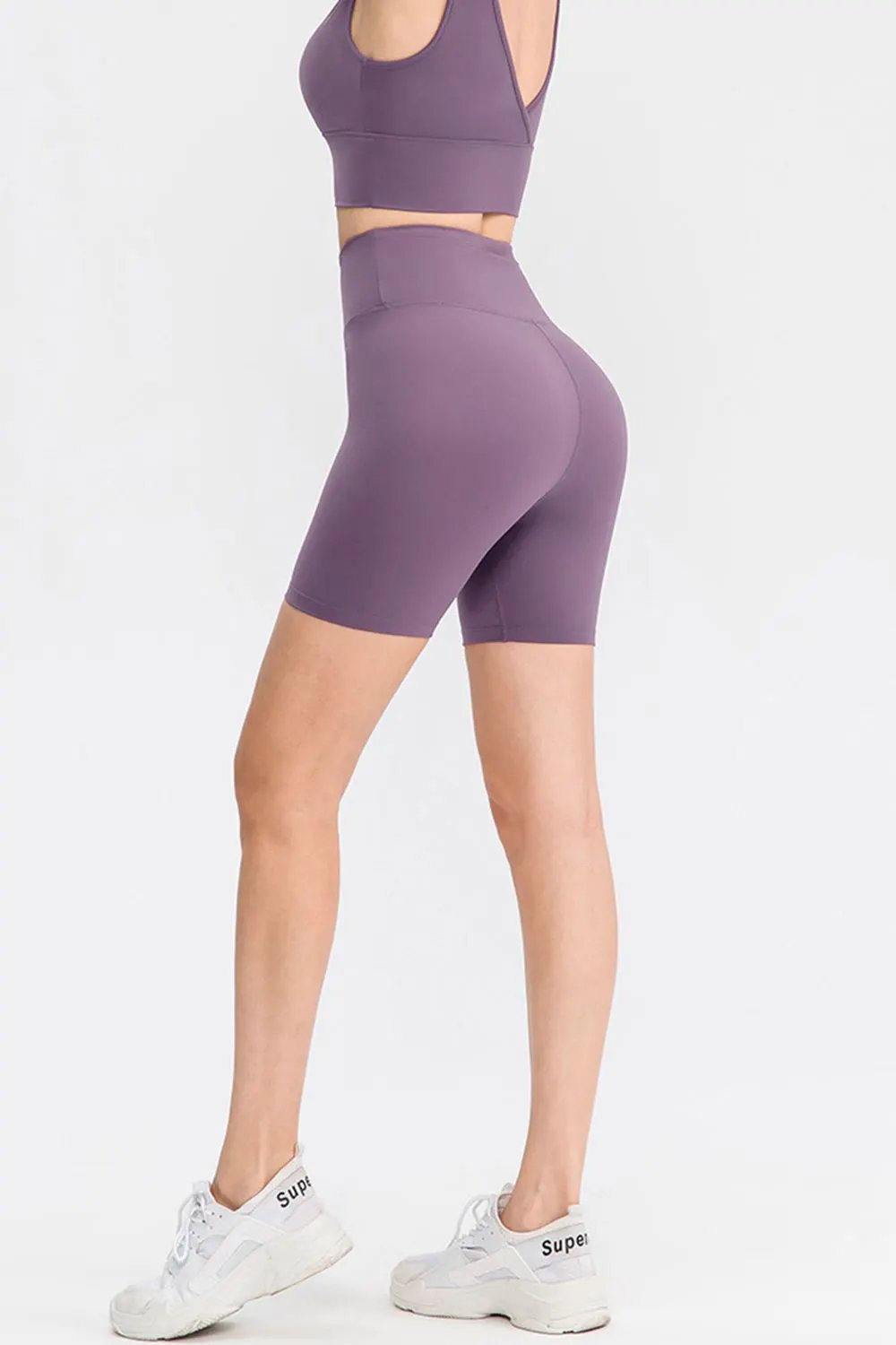 Wide Waistband Sports Shorts by Partner Label