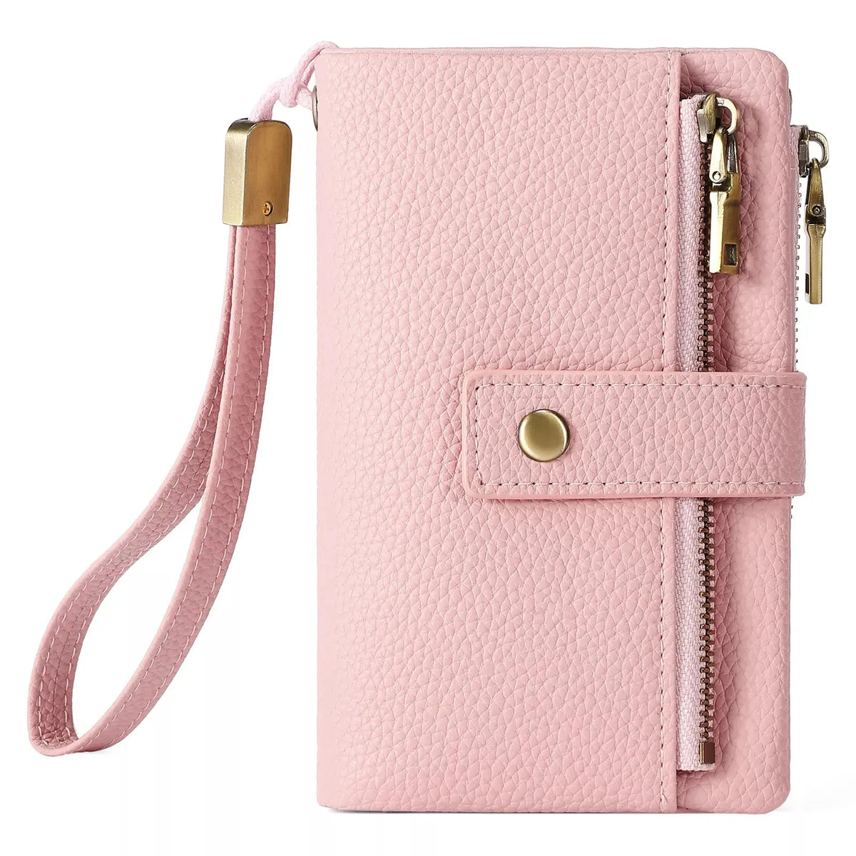Solid Color Leather Wallet by Partner Label