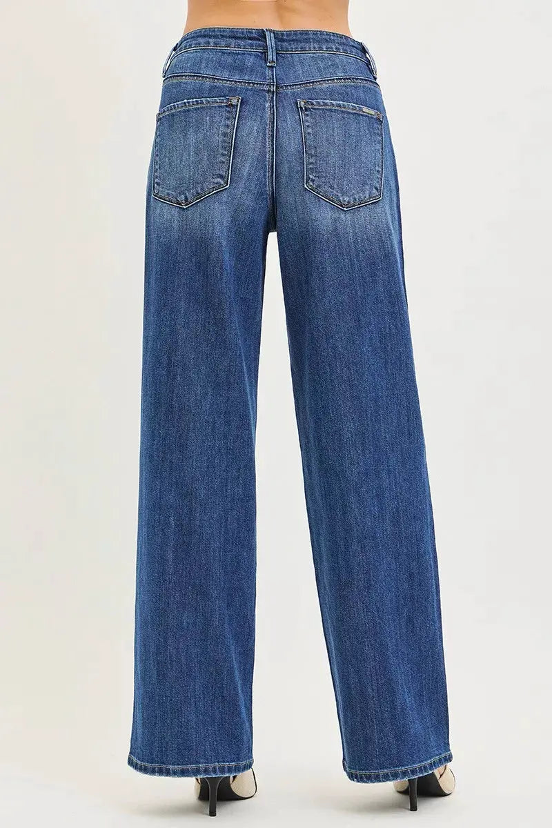 RISEN Slouchy Baggy Jeans with Pockets by RISEN