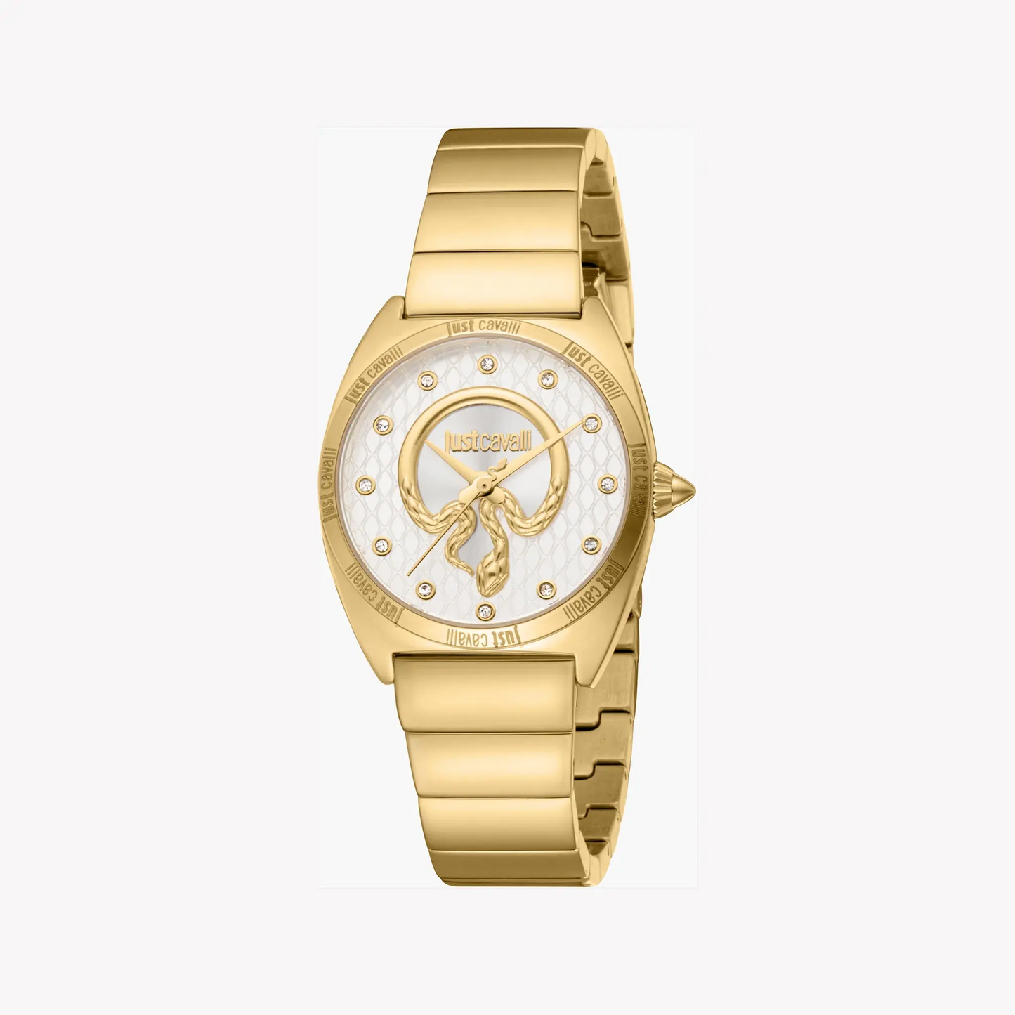 Just Cavalli Women's Gold Watch, Silver Dial | Jc1l329m0055 by JUST CAVALLI
