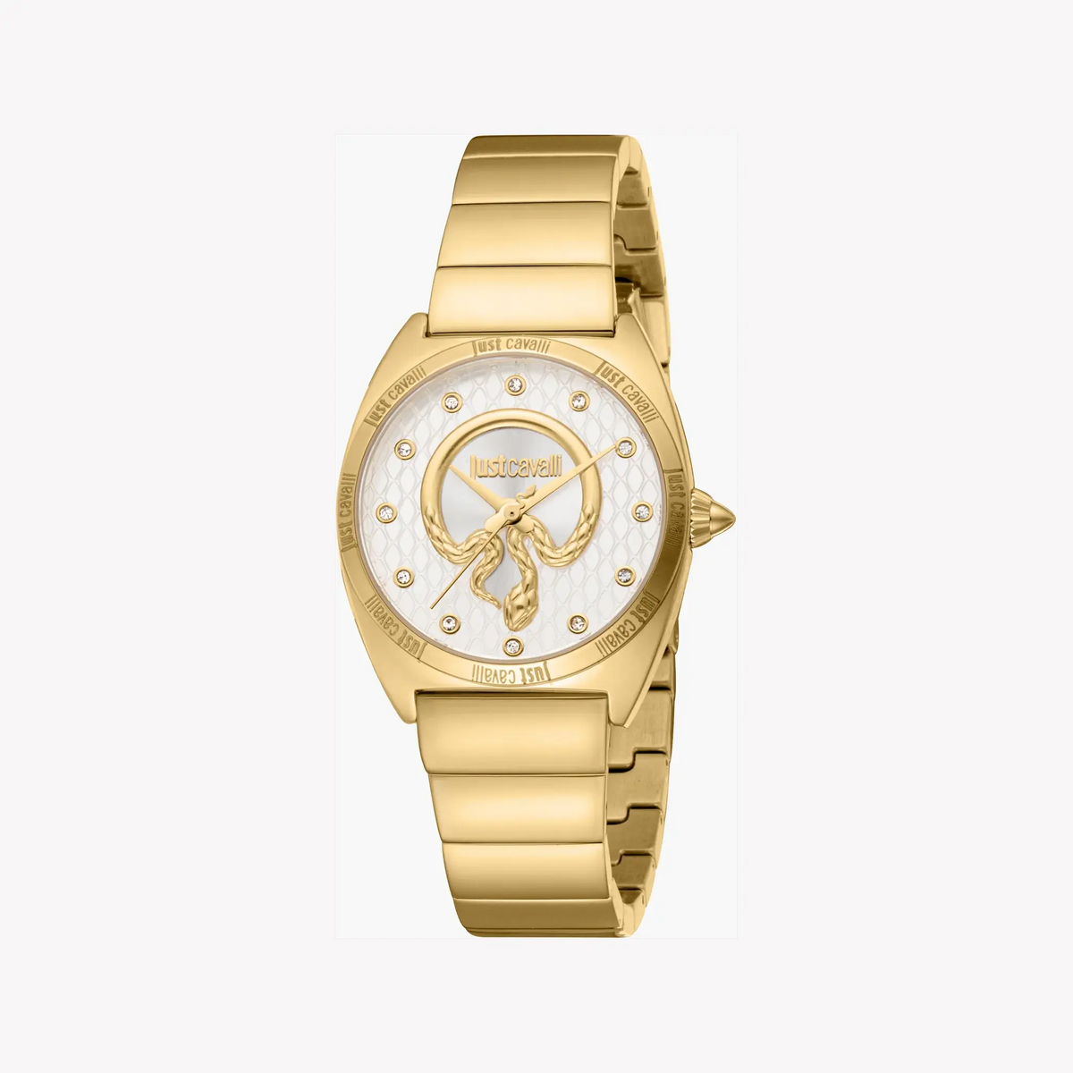 Just Cavalli Women's Gold Watch, Silver Dial | Jc1l329m0055 by JUST CAVALLI