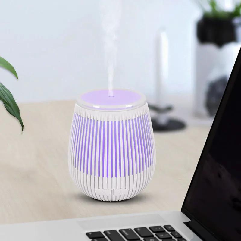 Creative USB Aromatherapy Humidifier Colorful Fragrance Lamp Ultrasonic Aroma Diffuser by Maiden-Art
