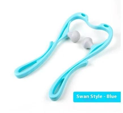Multifunctional Manual Six-wheel Neck Massager Massage Relieve Roller Massage Tool by Maiden-Art