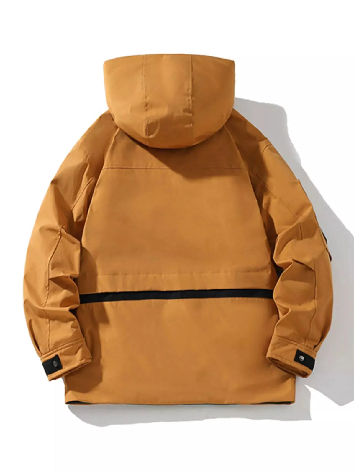 Men's Plus Size Zip Up Hooded Jacket by Partner Label