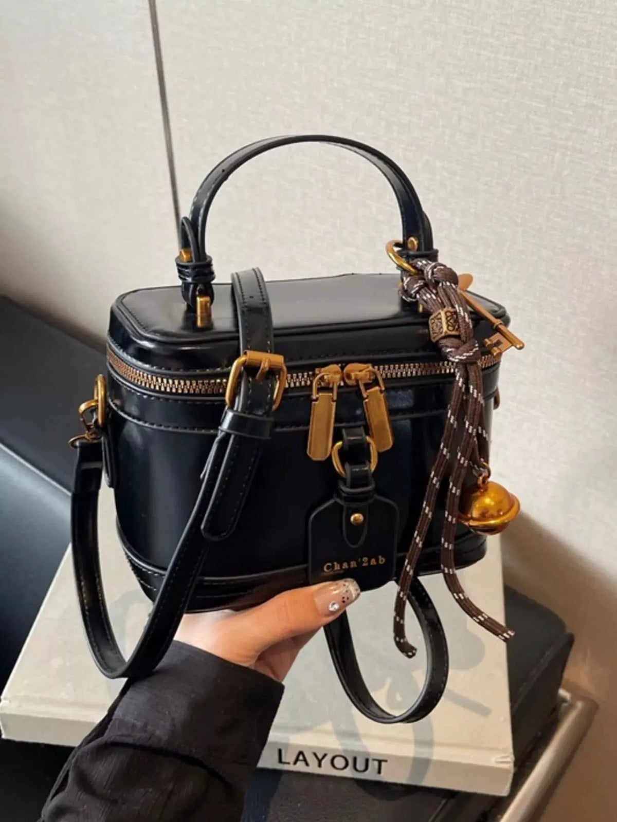Retro Style Boxy Crossbody Bag by Partner Label