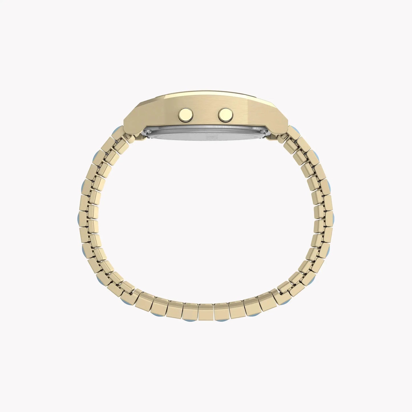 Timex Unisex Gold-Tone Watch, Blue Accents | Tw2w40800 by TIMEX