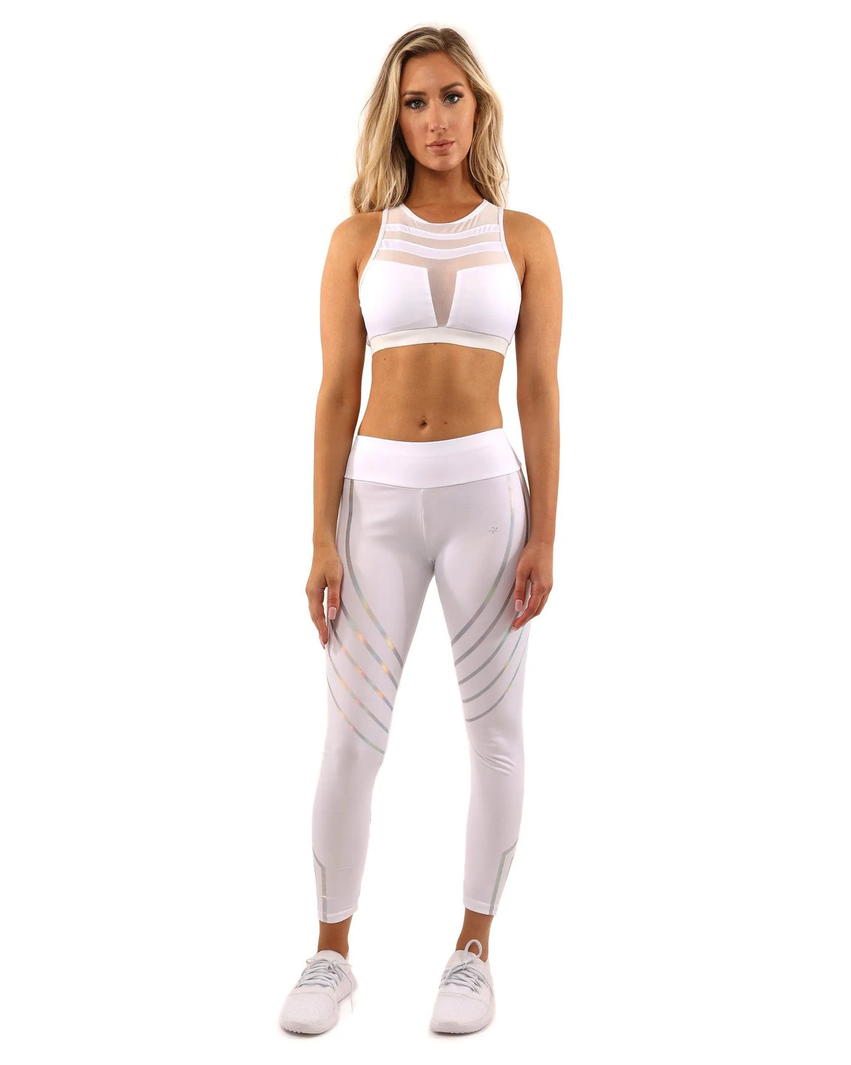 Laguna Leggings - White by Savoy Active