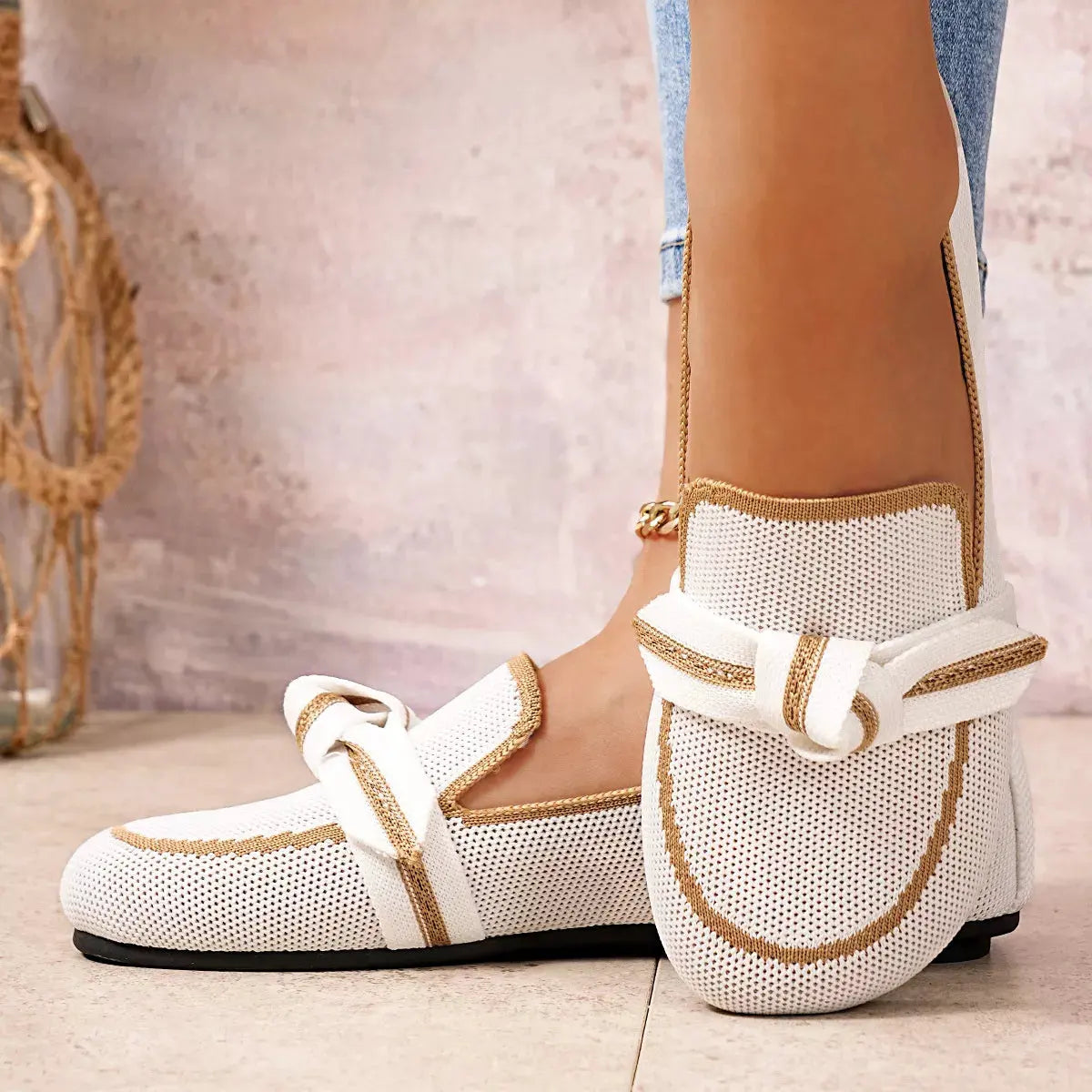 Breathable Mesh Slip-Ons by Partner Label