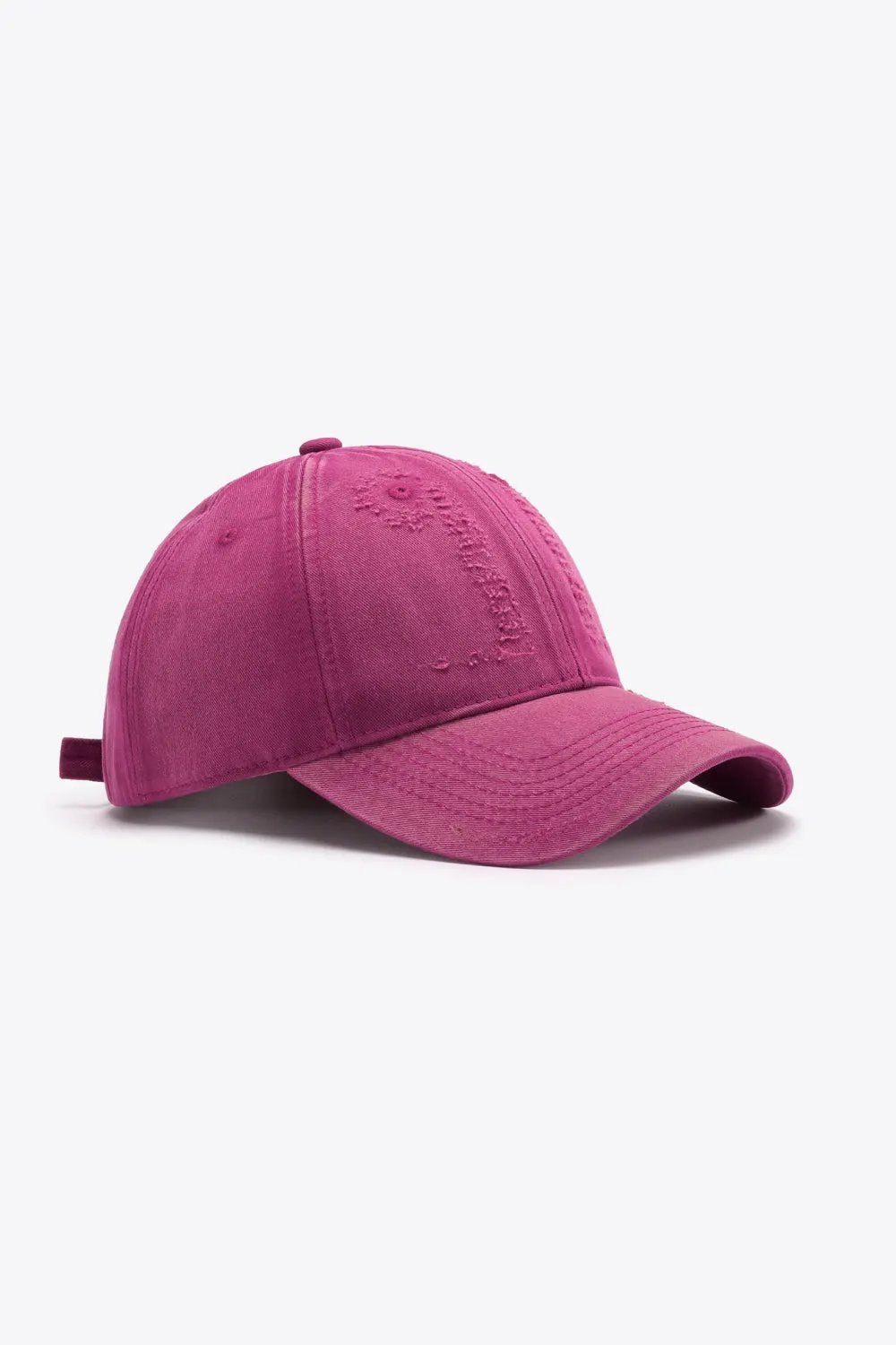Distressed Adjustable Baseball Cap by Partner Label