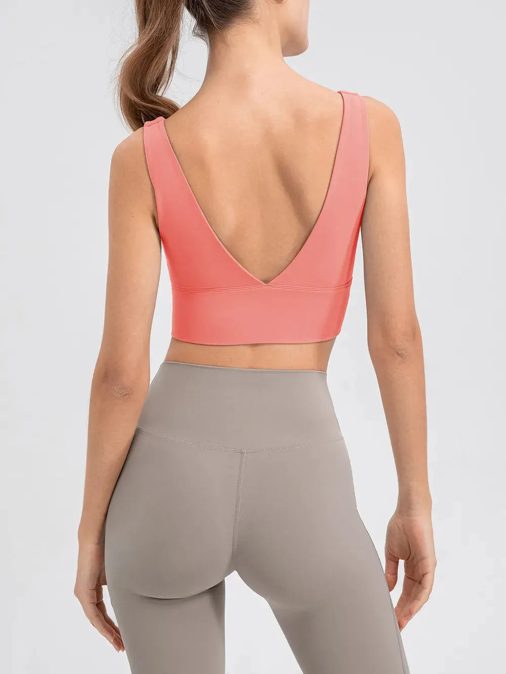 Scoop Neck Wide Strap Active Tank by Partner Label