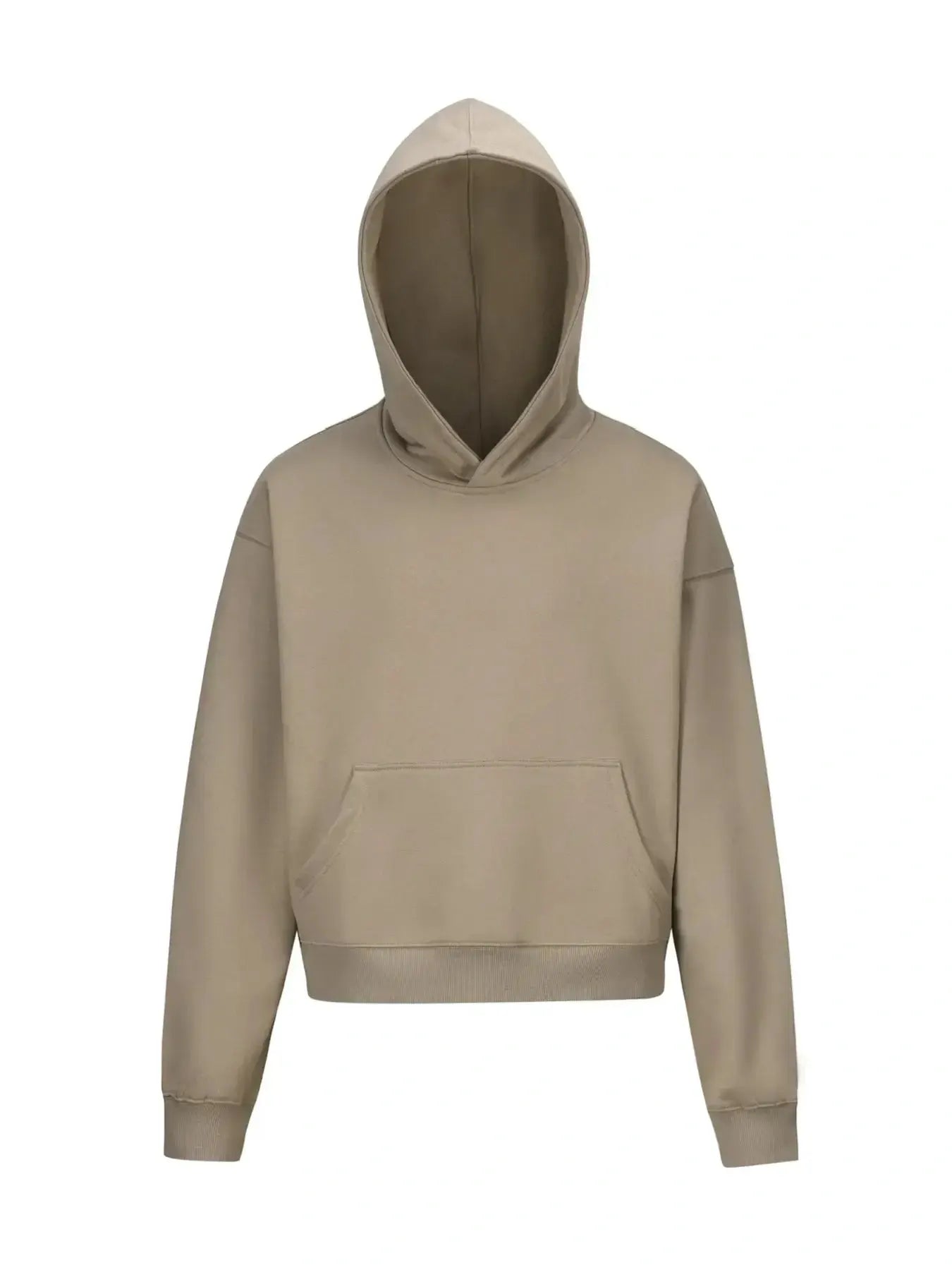 Men's Kangaroo Pocket Long Sleeve Hoodie by Trendsi