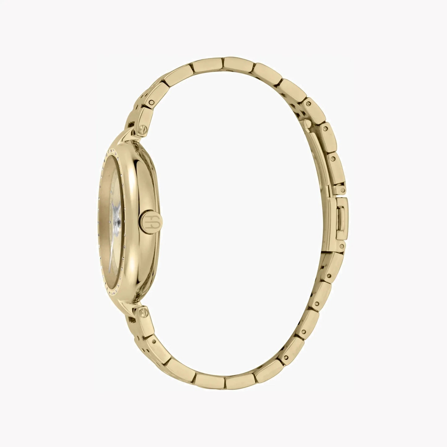Esprit Women's Gold Stainless Steel Watch, Champagne Dial | Es1l202m0085 by ESPRIT