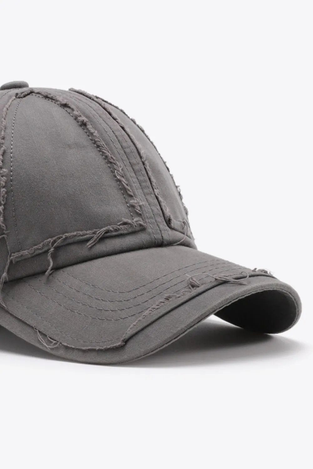 Distressed Adjustable Baseball Cap by Partner Label