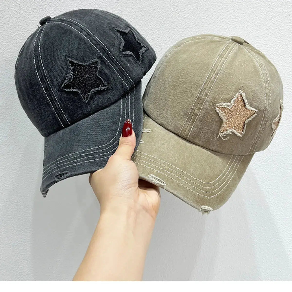 Star Adjustable Baseball Cap by Partner Label