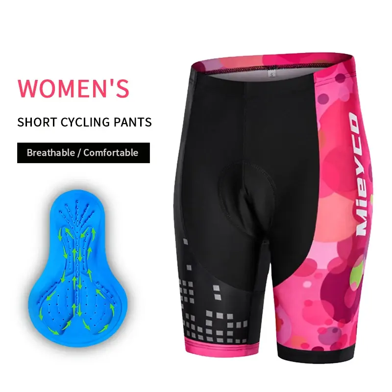 Women 3D Padded Cycling Shorts Quick Dry Breathable MTB Bike Shorts by Vimost Shop