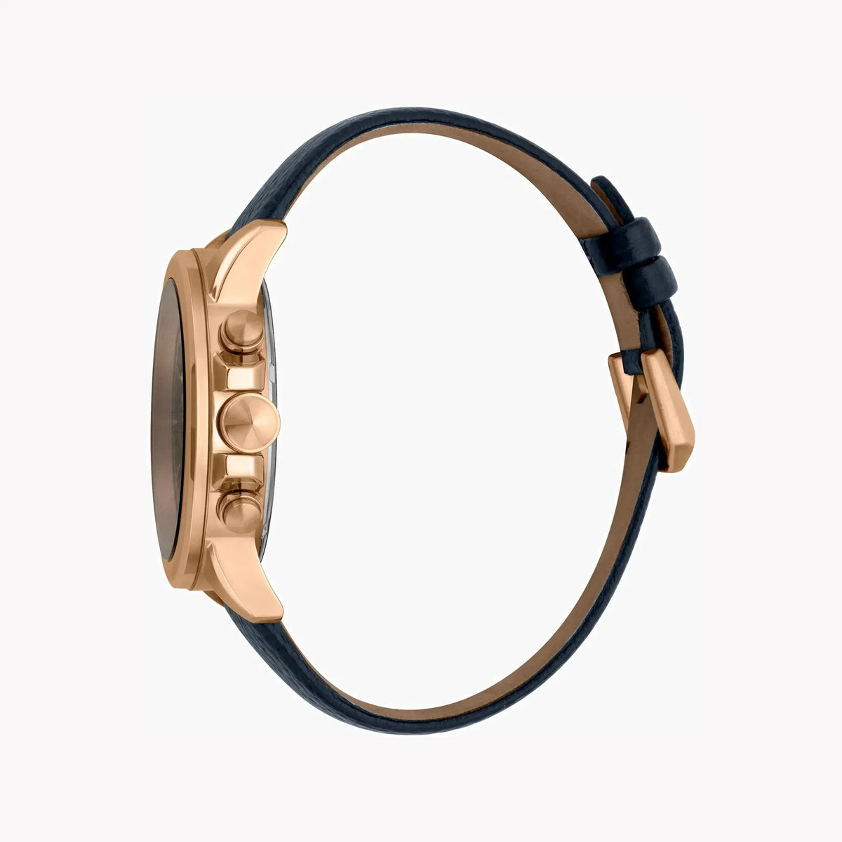 Just Cavalli Men's Blue Leather Watch, Black Dial | Jc1g140l0025 by JUST CAVALLI