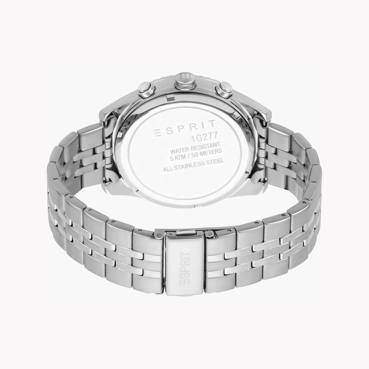 Esprit Men's Silver Stainless Steel Watch, Silver Dial | Es1g052m0045 by ESPRIT