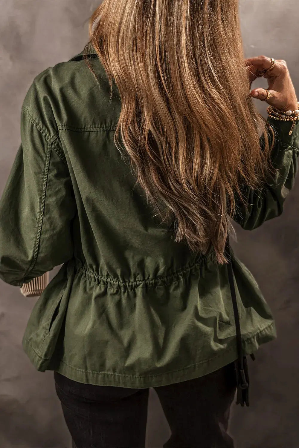Zip Up Long Sleeve Jacket by Partner Label