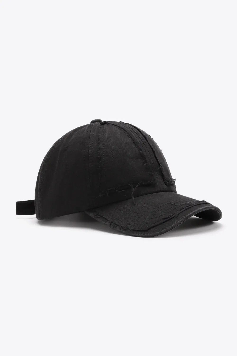 Distressed Adjustable Baseball Cap by Partner Label