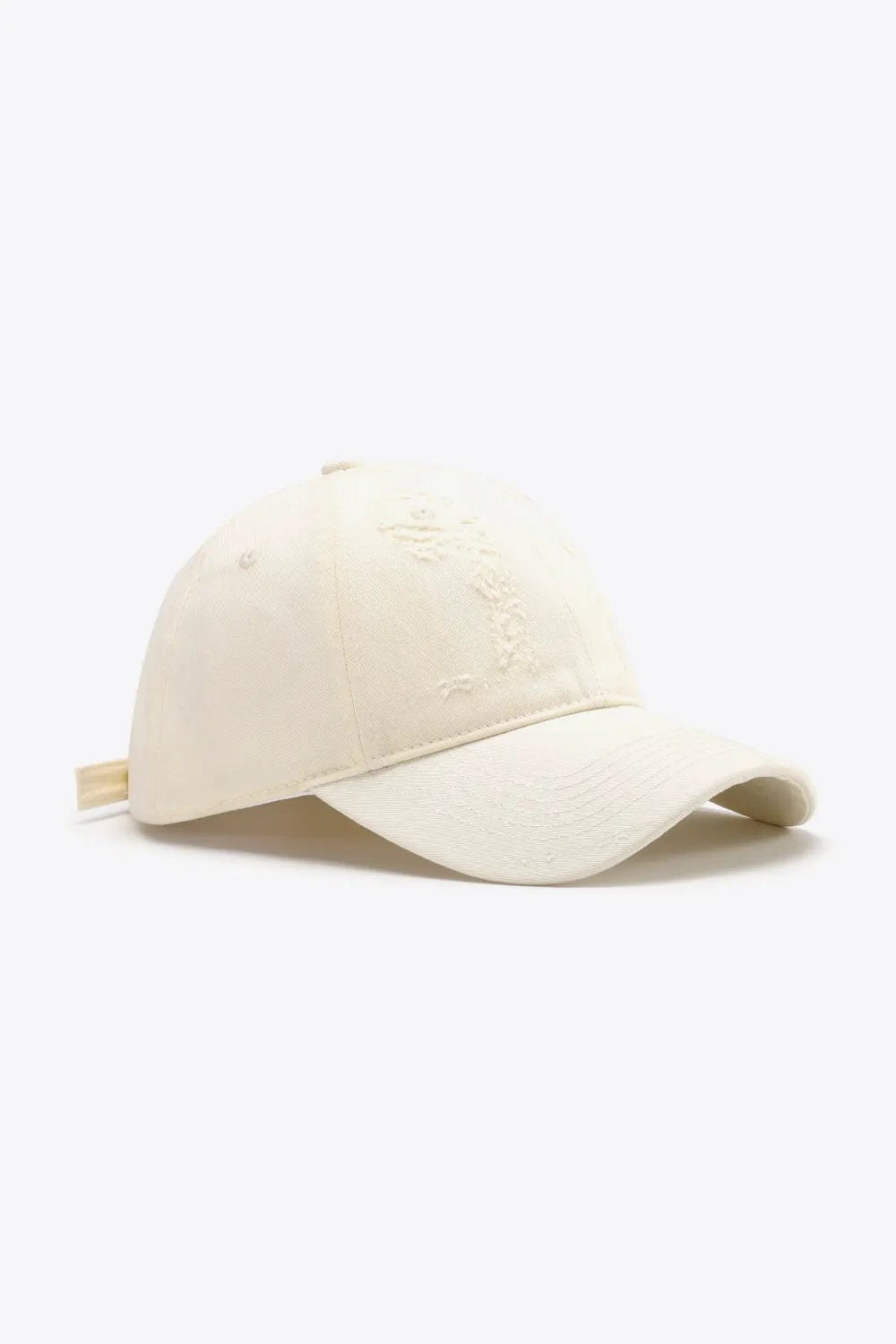Distressed Adjustable Baseball Cap by Partner Label
