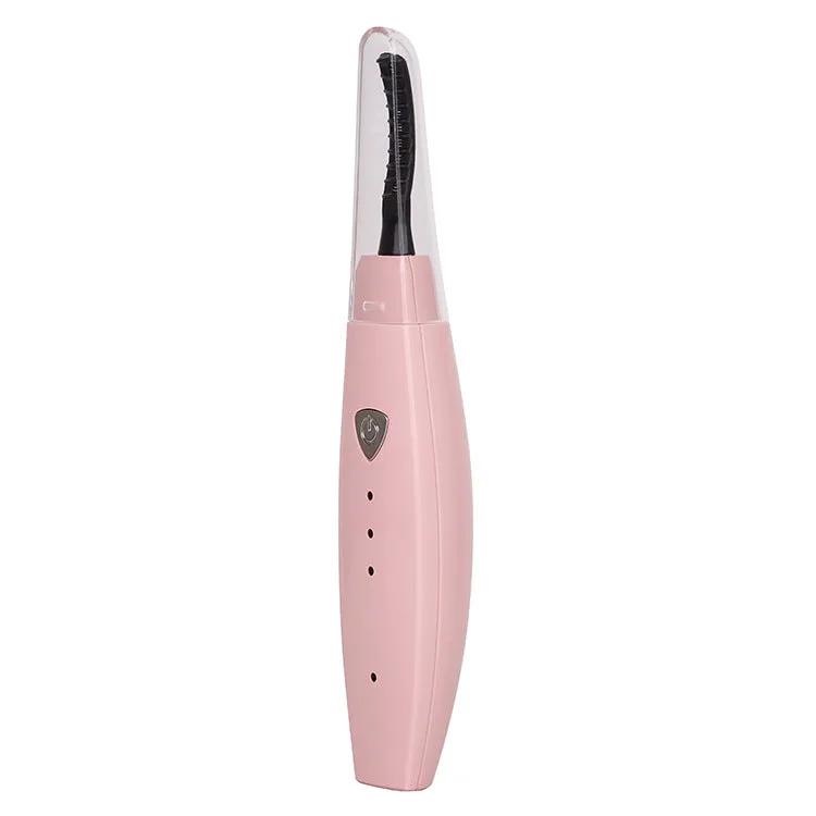 Electric Heated Eyelash Curler USB Rechargeable Eyelashes Curler Quick Heating Natural Eyelash Curler Long Lasting Makeup Tools by Maiden-Art