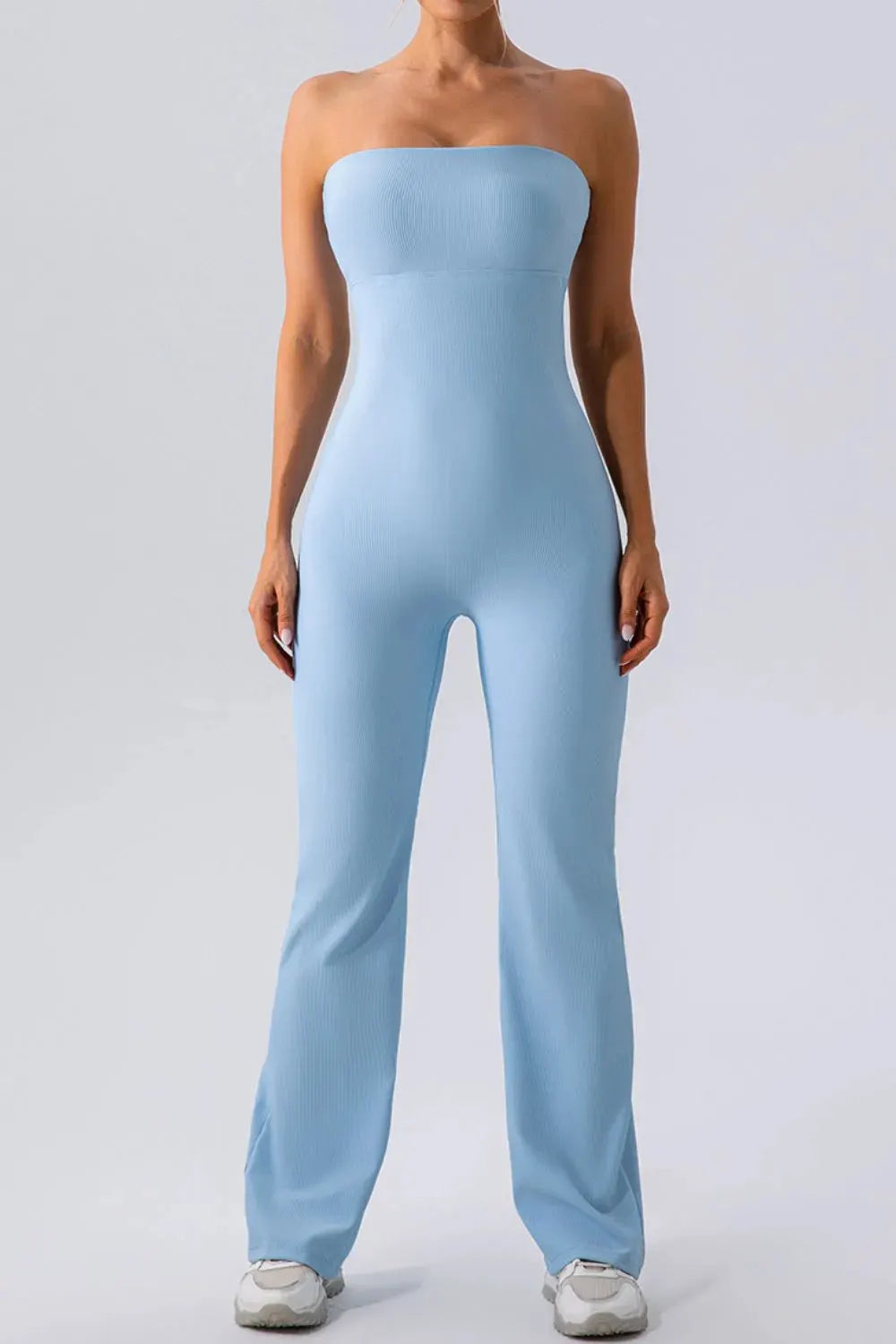 Sleeveless Straight Active Jumpsuit by Partner Label