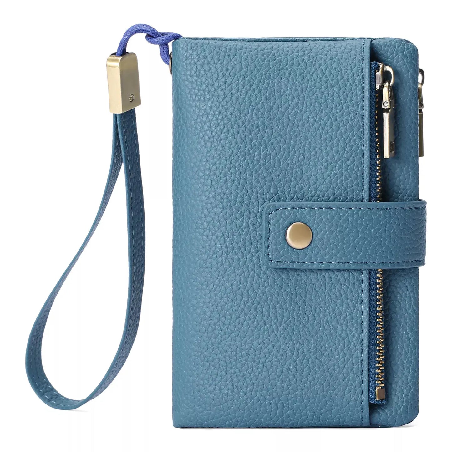 Solid Color Leather Wallet by Partner Label