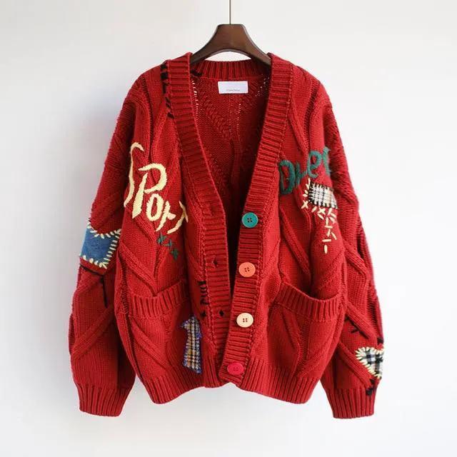 Cardigan sweater women jacket by Maiden-Art