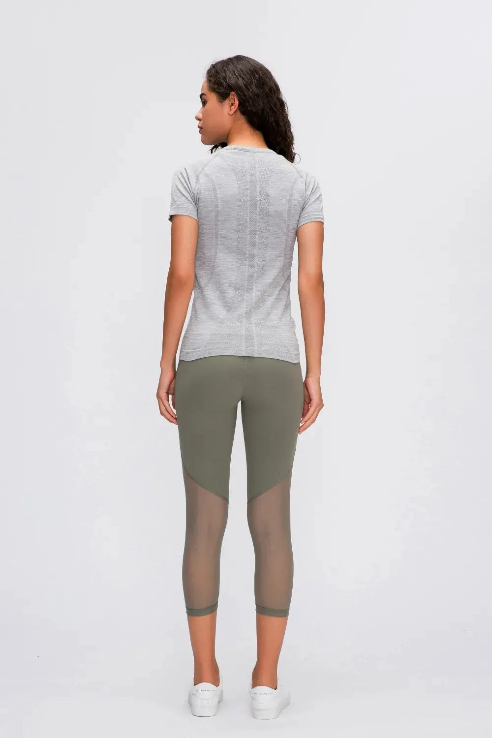 Millennia Round Neck Short Sleeve Active T-Shirt by Millennia