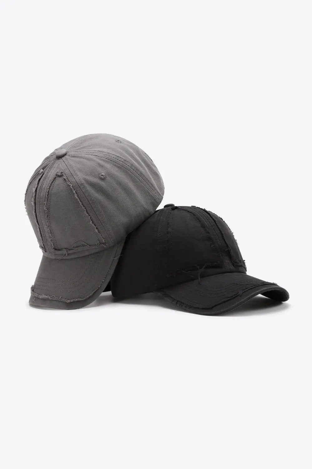 Distressed Adjustable Baseball Cap by Partner Label