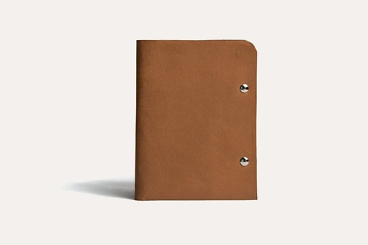 Unstitched Leather Twofold Wallet by Kiko